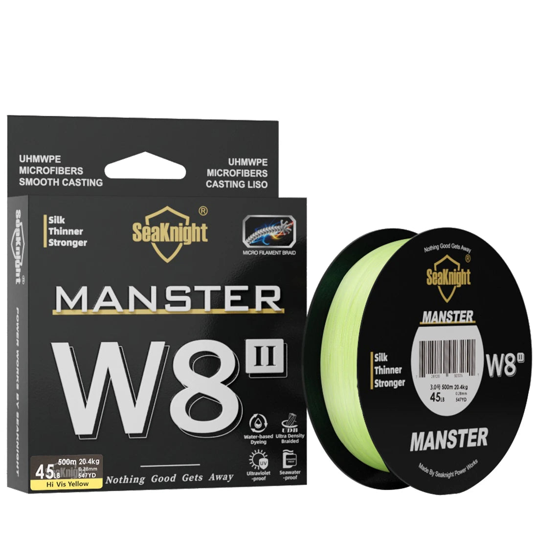 SeaKnight NEW MONSTER/MANSTER W8 II 8-Strand Braided Fishing Line