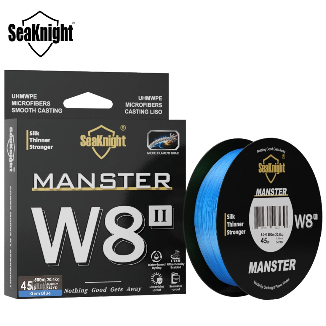 SeaKnight NEW MONSTER/MANSTER W8 II 8-Strand Braided Fishing Line