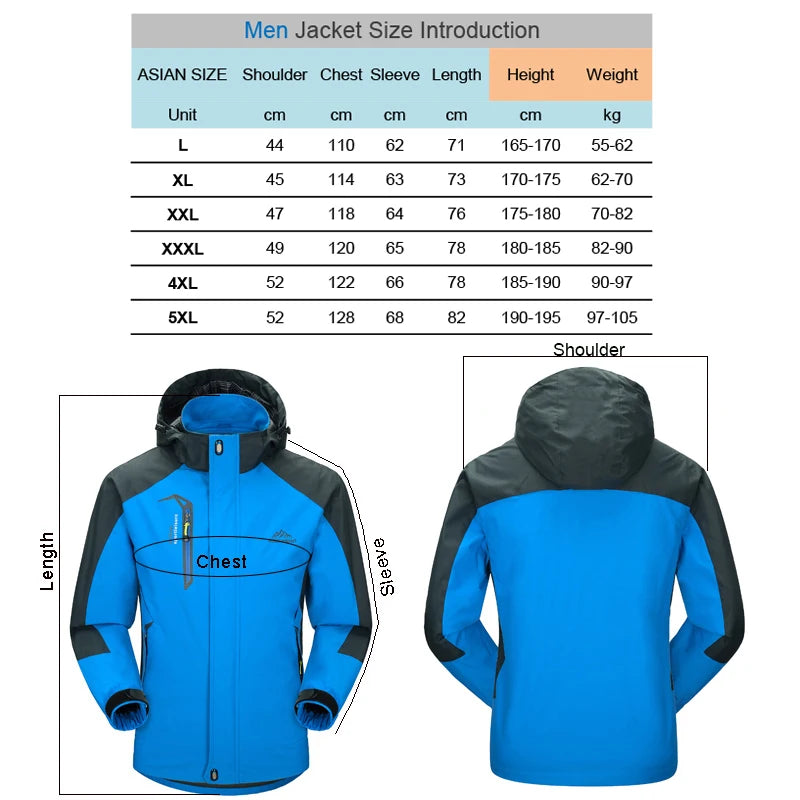 TRVLWEGO Camping Hiking Jacket