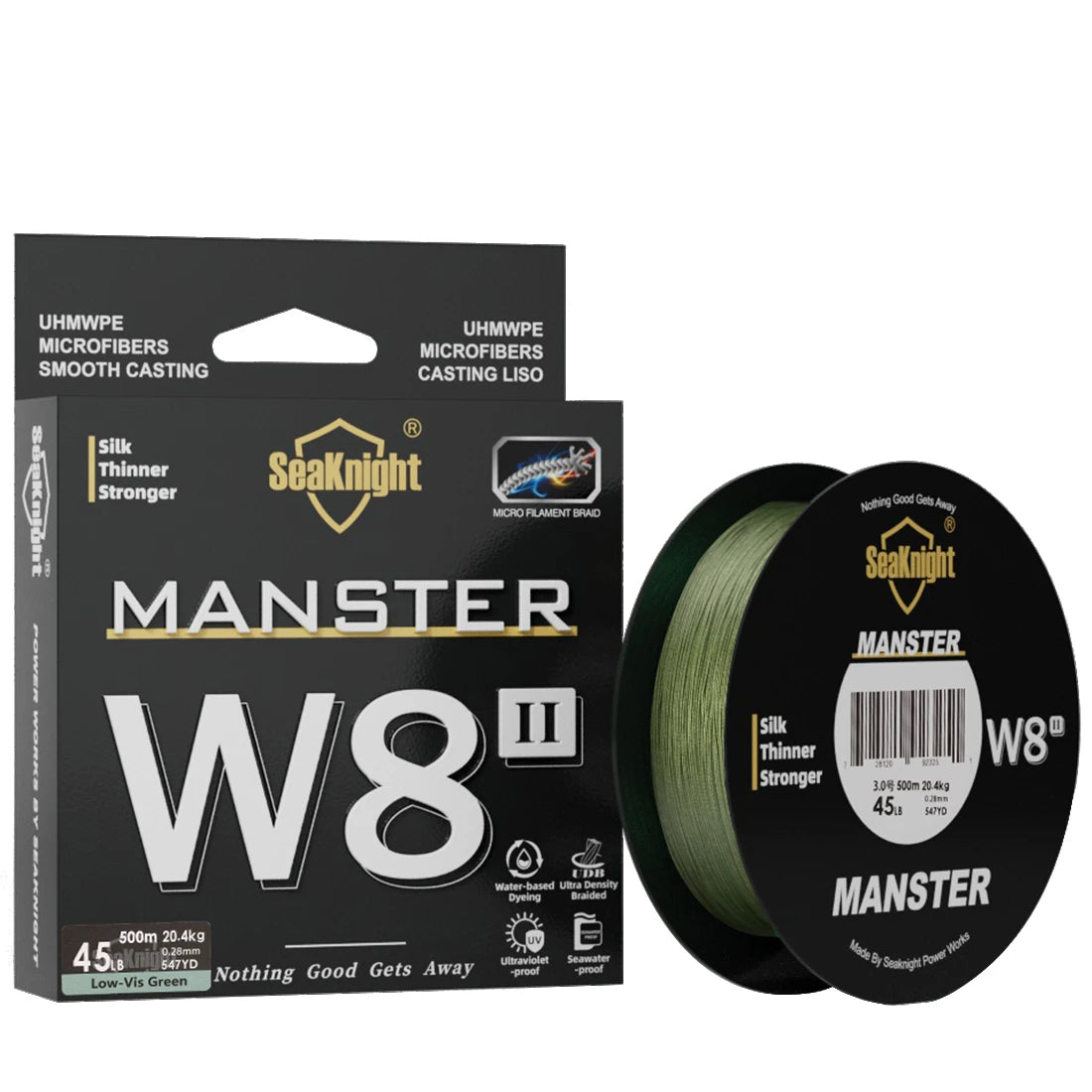 SeaKnight NEW MONSTER/MANSTER W8 II 8-Strand Braided Fishing Line