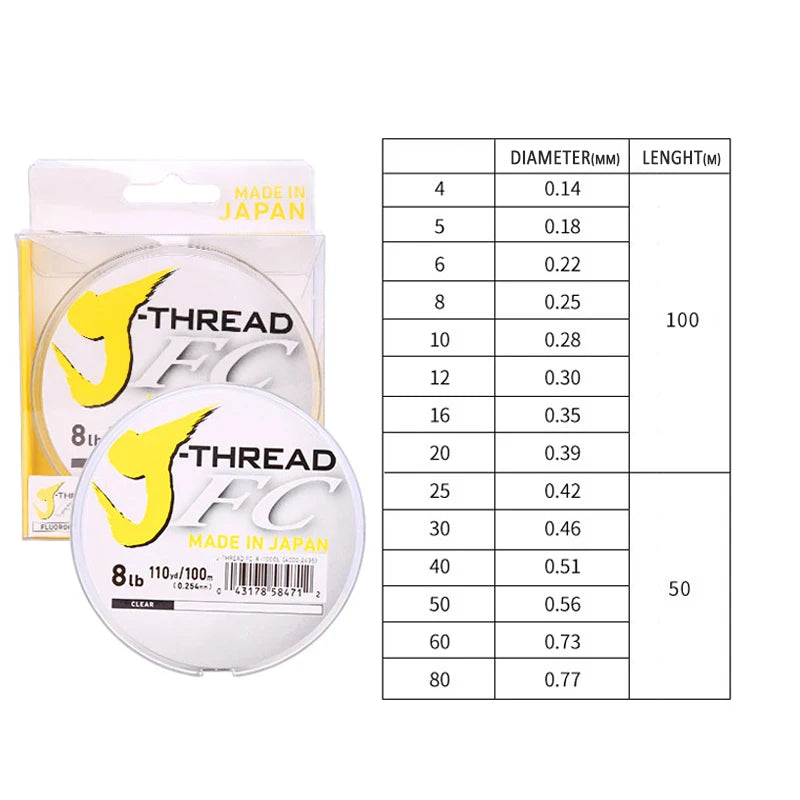 Daiwa J-FLUOROCARBON Leader Line
