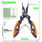 Multifunctional Fishing Scissors Line Cutter Hooks Pliers