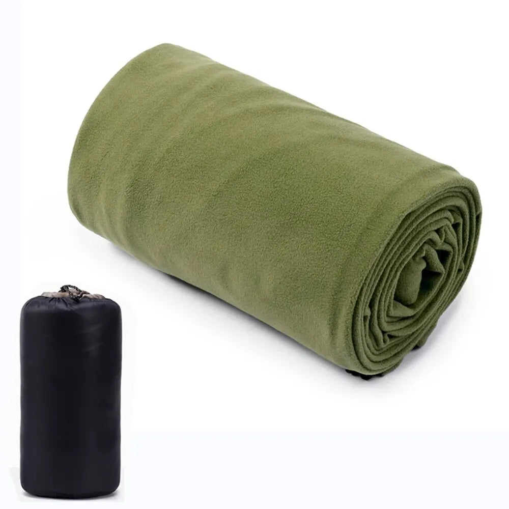 Fleece Sleeping Bag – Portable Ultra-Light Polar Travel Sheets for Outdoor Camping and Warm Sleeping Bag Liner