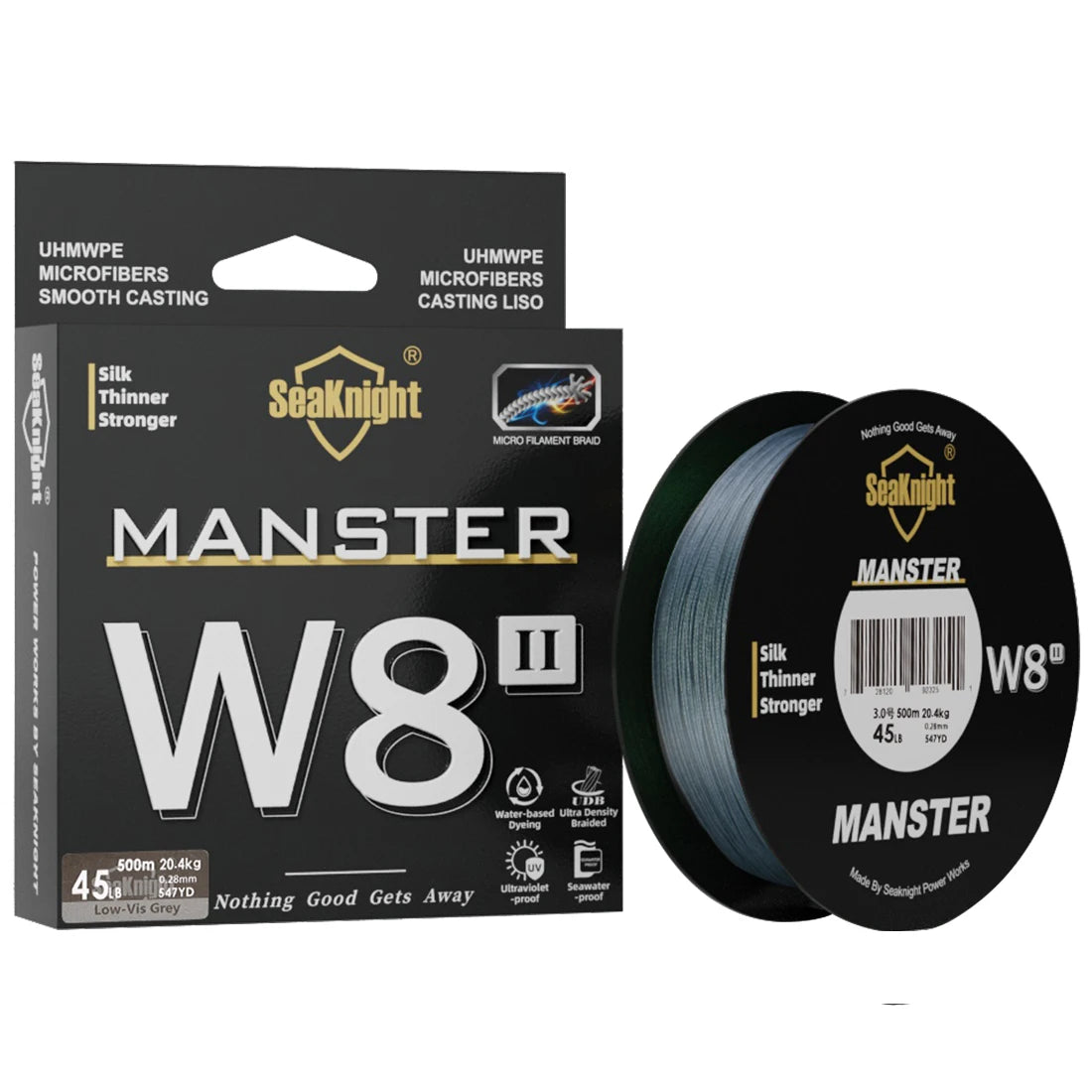 SeaKnight NEW MANSTER/MONSTER W8II 8-Strand Braided Fishing Line