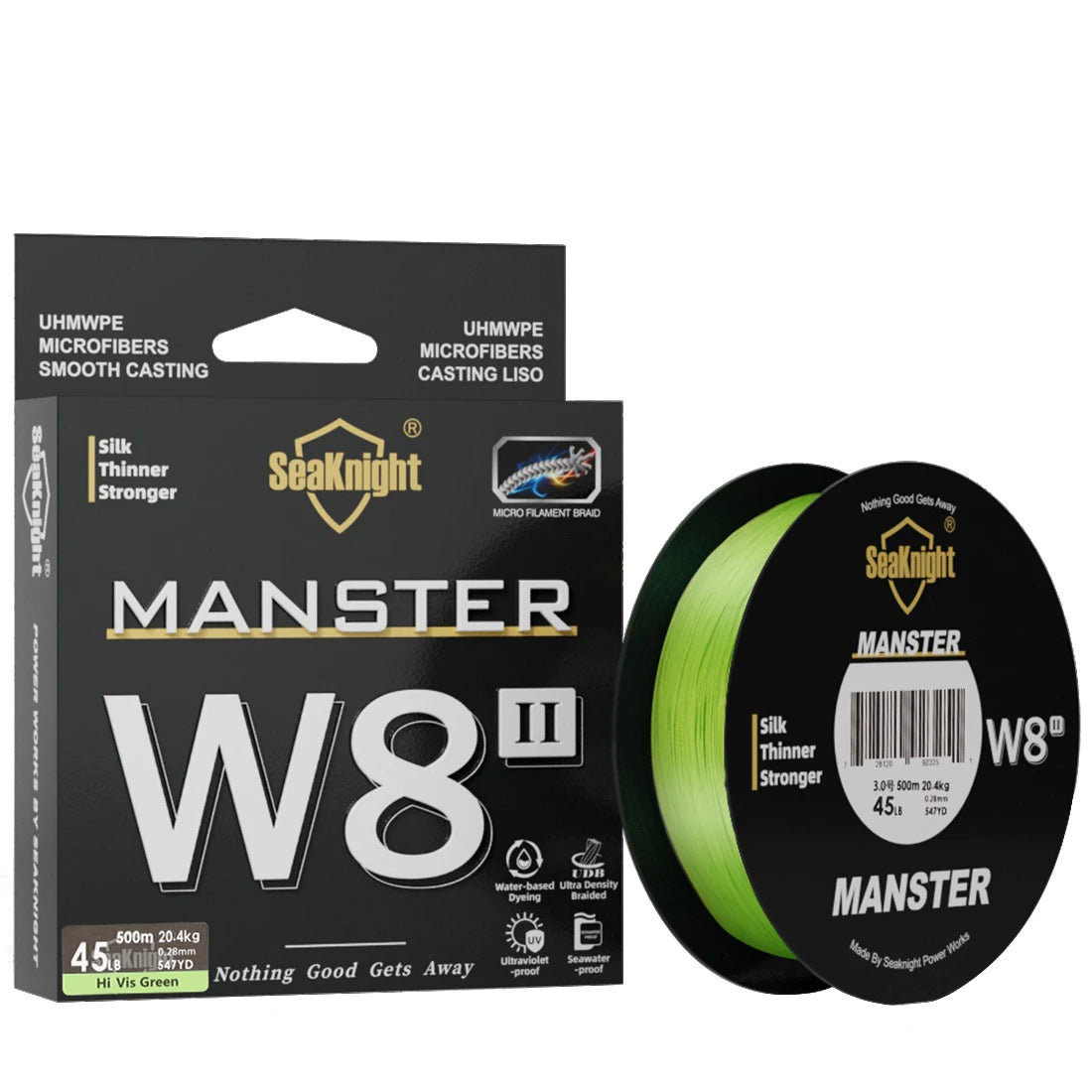 SeaKnight NEW MONSTER/MANSTER W8 II 8-Strand Braided Fishing Line