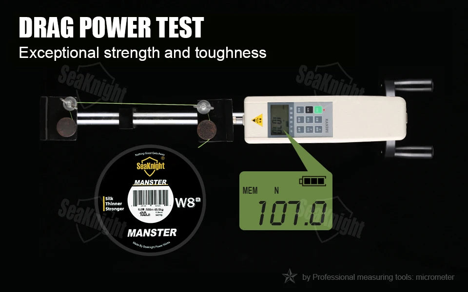 SeaKnight NEW MANSTER/MONSTER W8II 8-Strand Braided Fishing Line