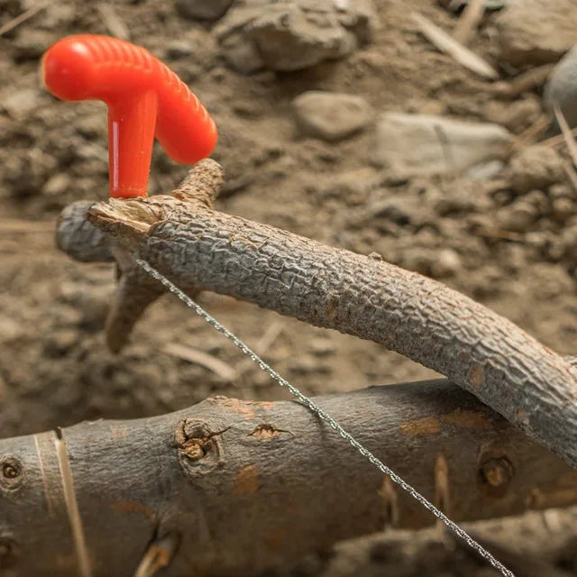 Portable Manual Hand Steel Rope Chain Saw