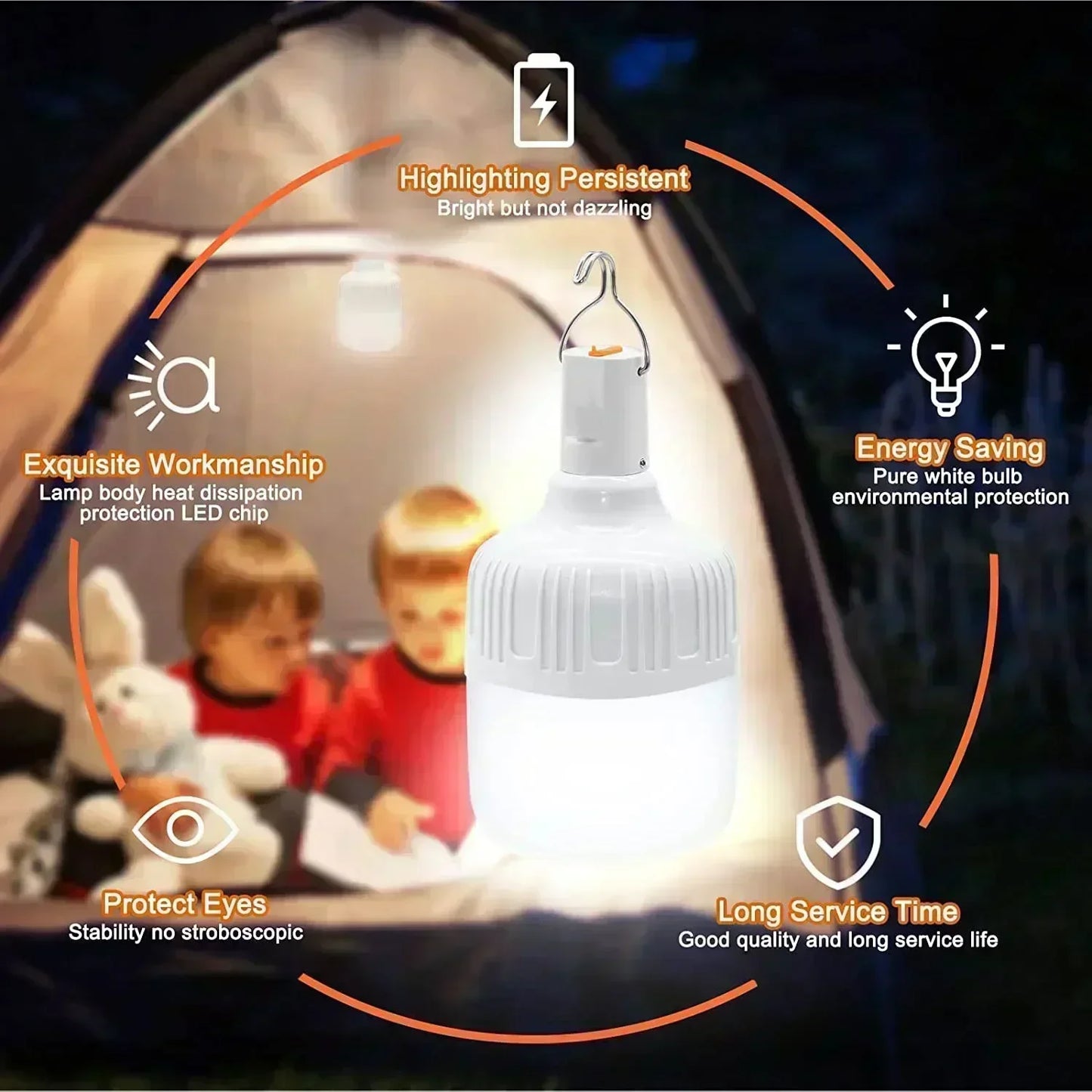 Emergency Light Outdoor Camping Lantern