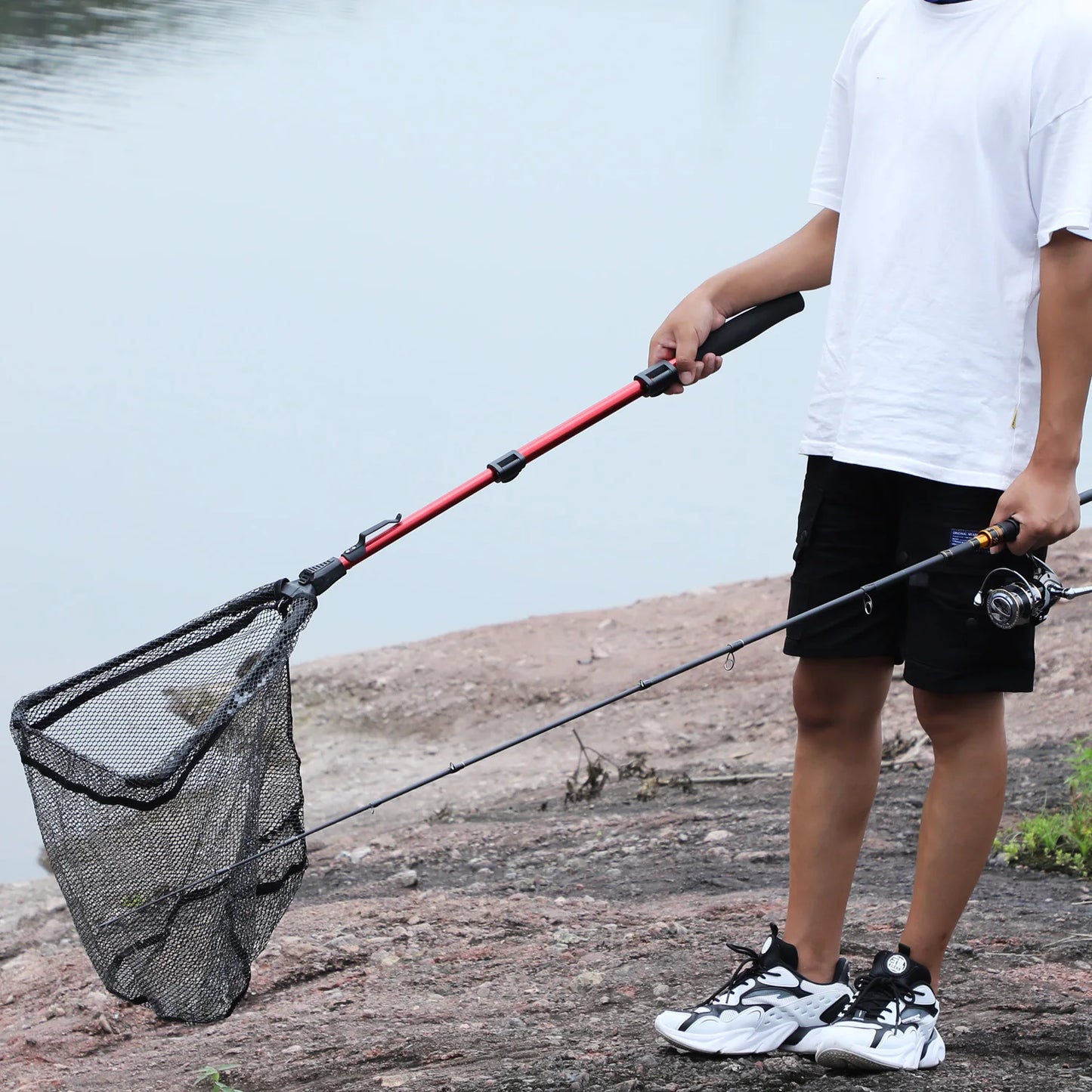 Portable Retractable Fishing Net