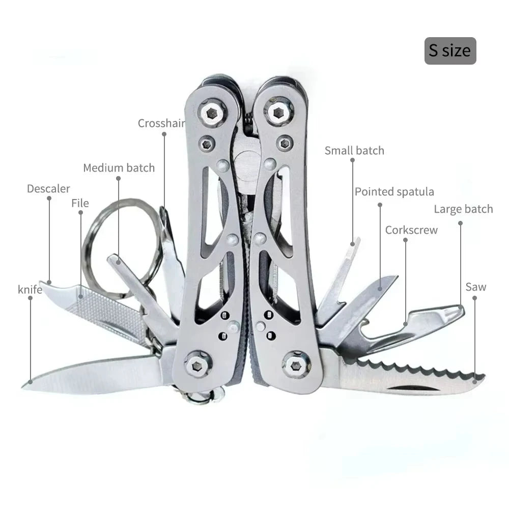 14-in-1 Multifunctional Outdoor Folding Pliers