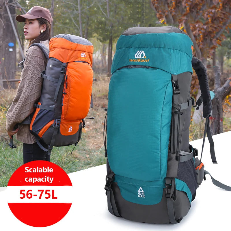 Camping Backpack Large Capacity Outdoor Climbing Bag 65L