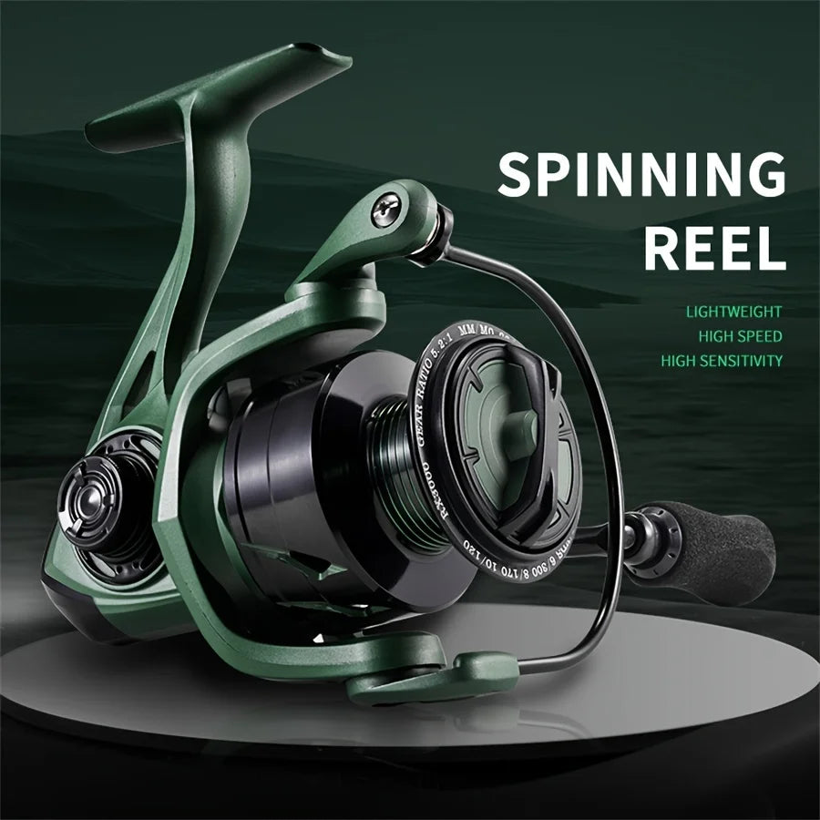 CG Fishing Reel Ultra Smooth Powerful Metal Spool Spinning Reel