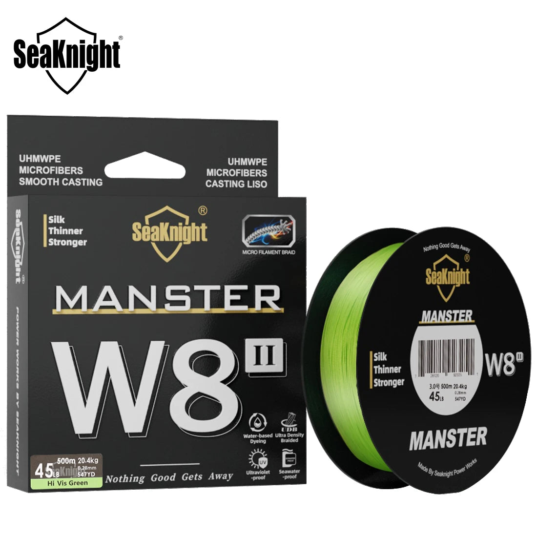 SeaKnight NEW MONSTER/MANSTER W8 II 8-Strand Braided Fishing Line