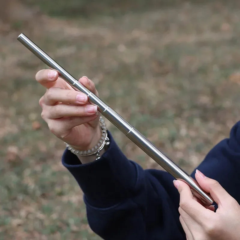 Outdoor Cooking Blow Fire Tube – Retractable Camping Fire Starter Tool