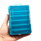 Double-Sided Fishing Tackle Box with 12 Cells