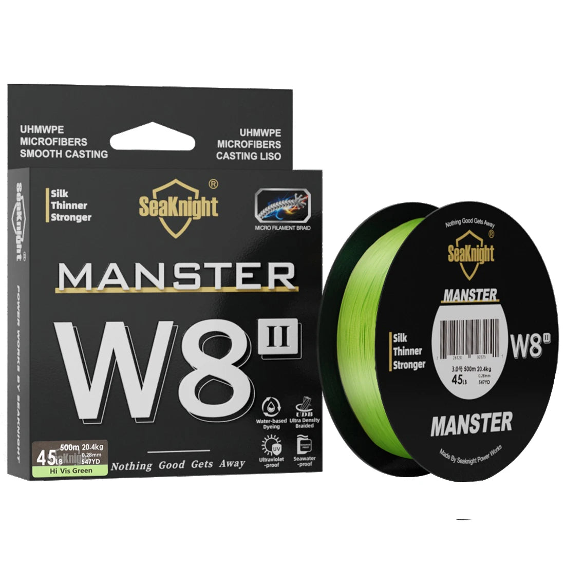 SeaKnight NEW MANSTER/MONSTER W8II 8-Strand Braided Fishing Line