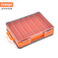 Double-Sided Fishing Tackle Box with 12 Cells