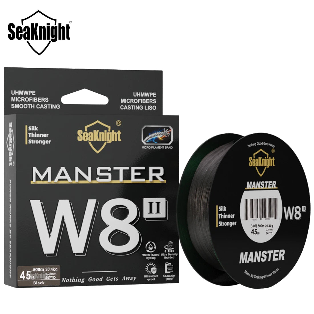 SeaKnight NEW MANSTER/MONSTER W8II 8-Strand Braided Fishing Line