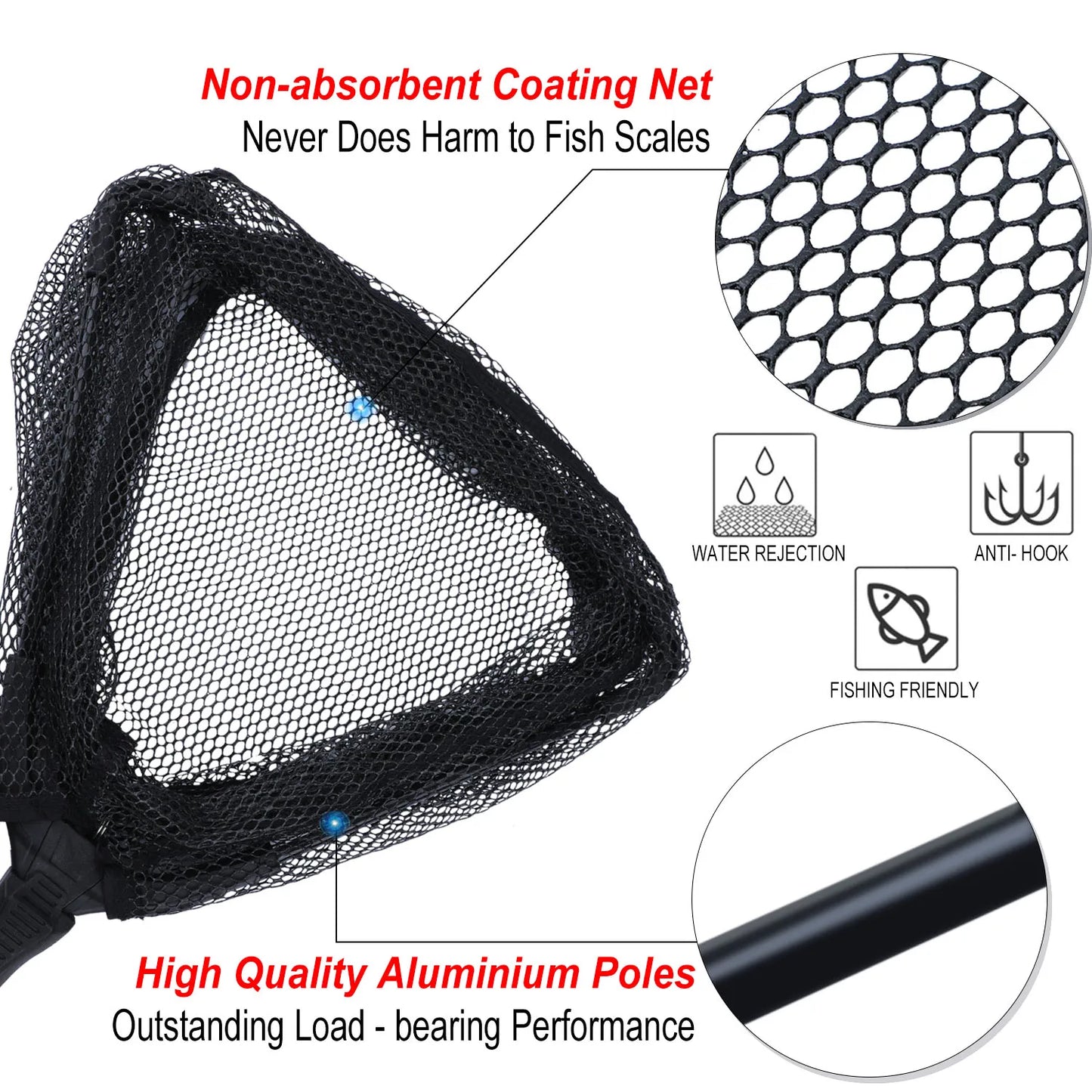 Portable Retractable Fishing Net