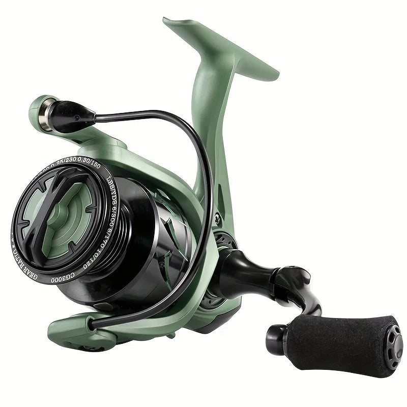 CG Fishing Reel Ultra Smooth Powerful Metal Spool Spinning Reel