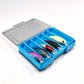 Double-Sided Fishing Tackle Box with 12 Cells