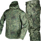 Outdoor Shark Skin Warmth Set – Camo Plush Thickened Coat for Autumn/Winter Racing Top