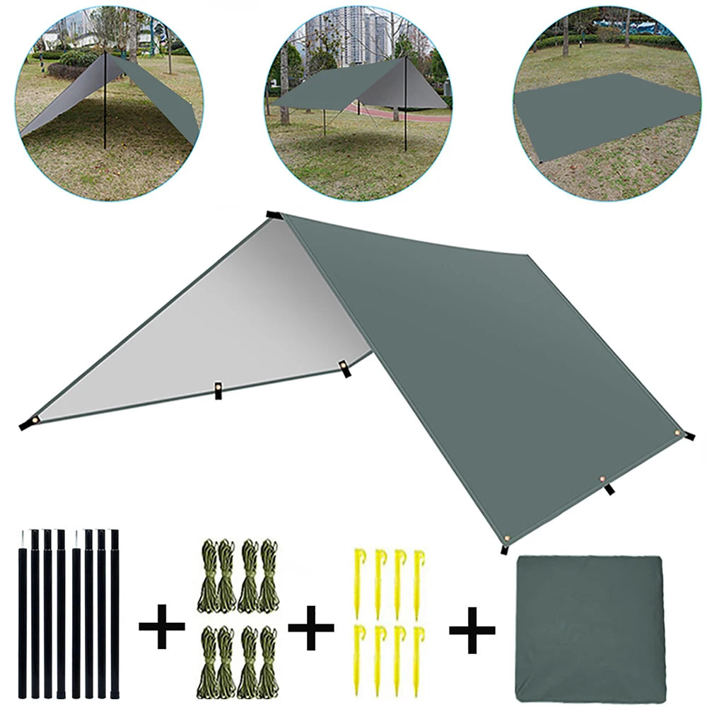 Waterproof Portable Camping Tarp Shelter