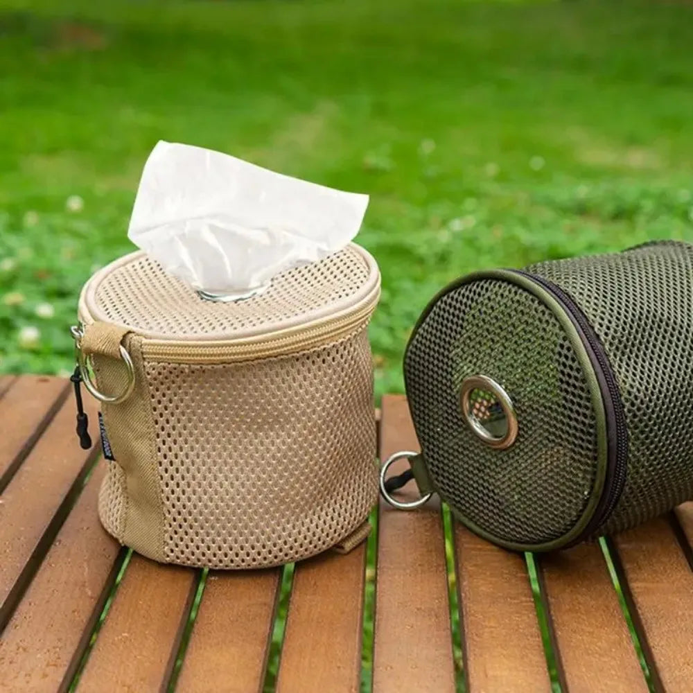 Portable Tissue Holder Tent Hanging Napkin Holder