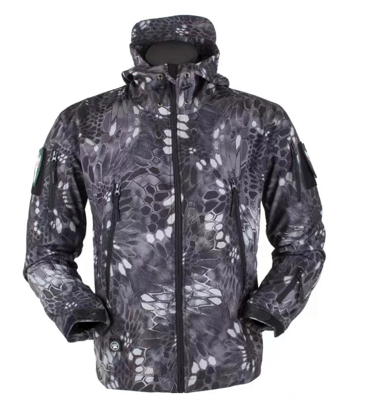 Men’s Winter Waterproof Climbing, Skiing, Trekking, and Tactical Sharkskin Cargo Pants & Jackets