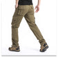 Large Pocket Loose Overalls – Men's Outdoor Sports Jogging Tactical Pants