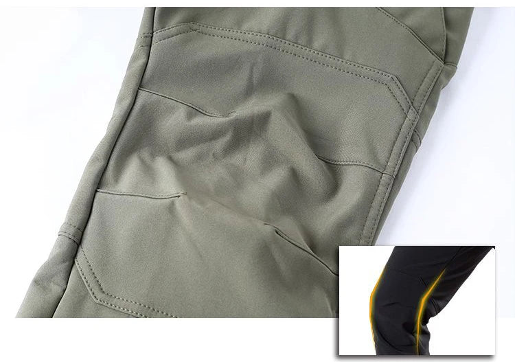 Men’s Winter Waterproof Climbing, Skiing, Trekking, and Tactical Sharkskin Cargo Pants & Jackets