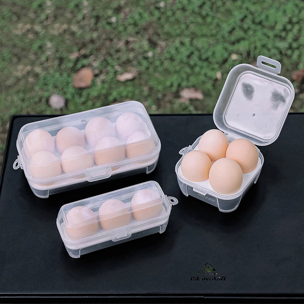 Transparent Portable Egg Box Container