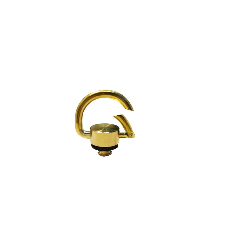 Brass Camping Light Metal D-Ring Screw – 1/4"