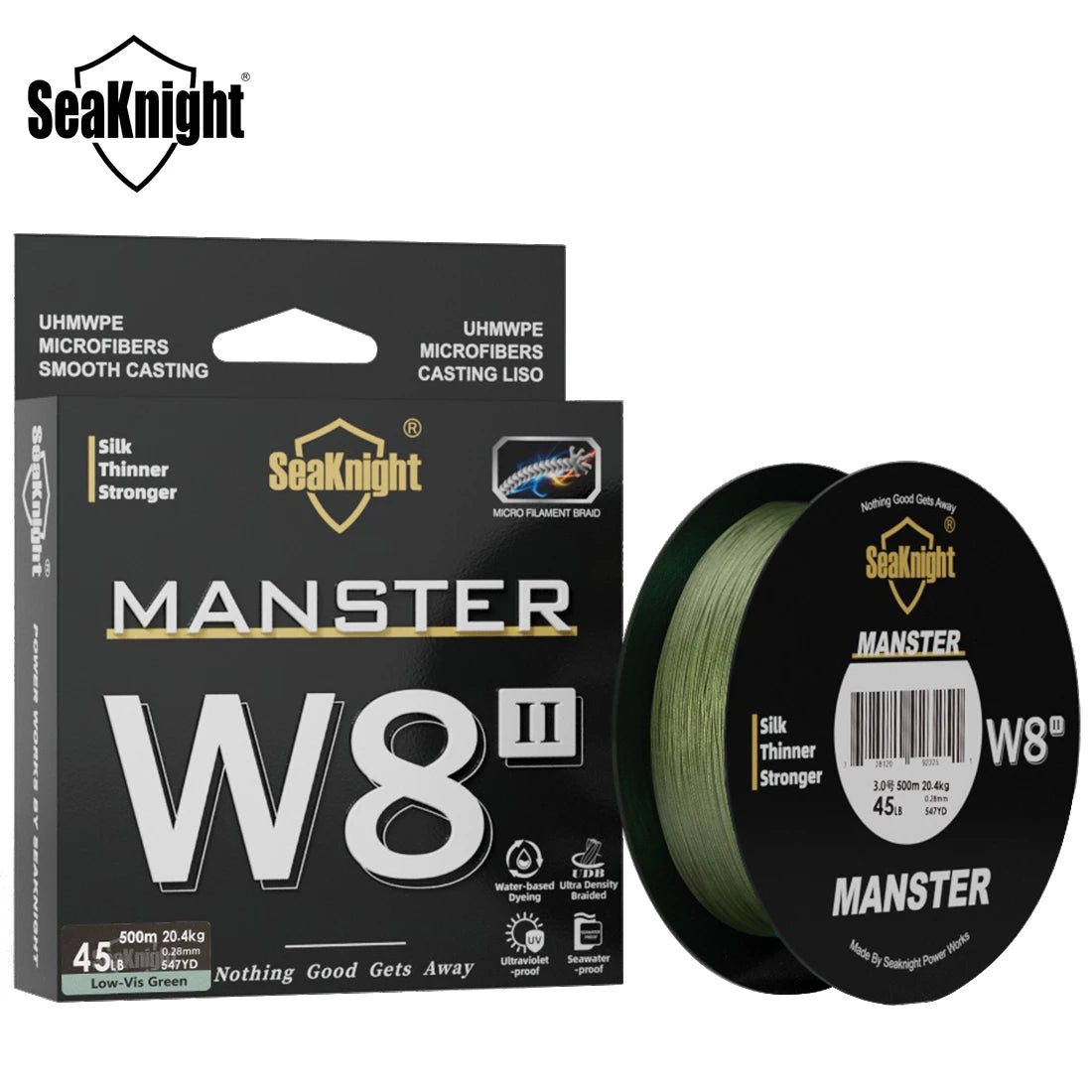 SeaKnight NEW MONSTER/MANSTER W8 II 8-Strand Braided Fishing Line