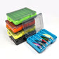 Double-Sided Fishing Tackle Box with 12 Cells