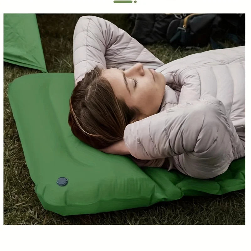 Inflatable Mattress Built-in Pump Outdoor Sleeping Pad