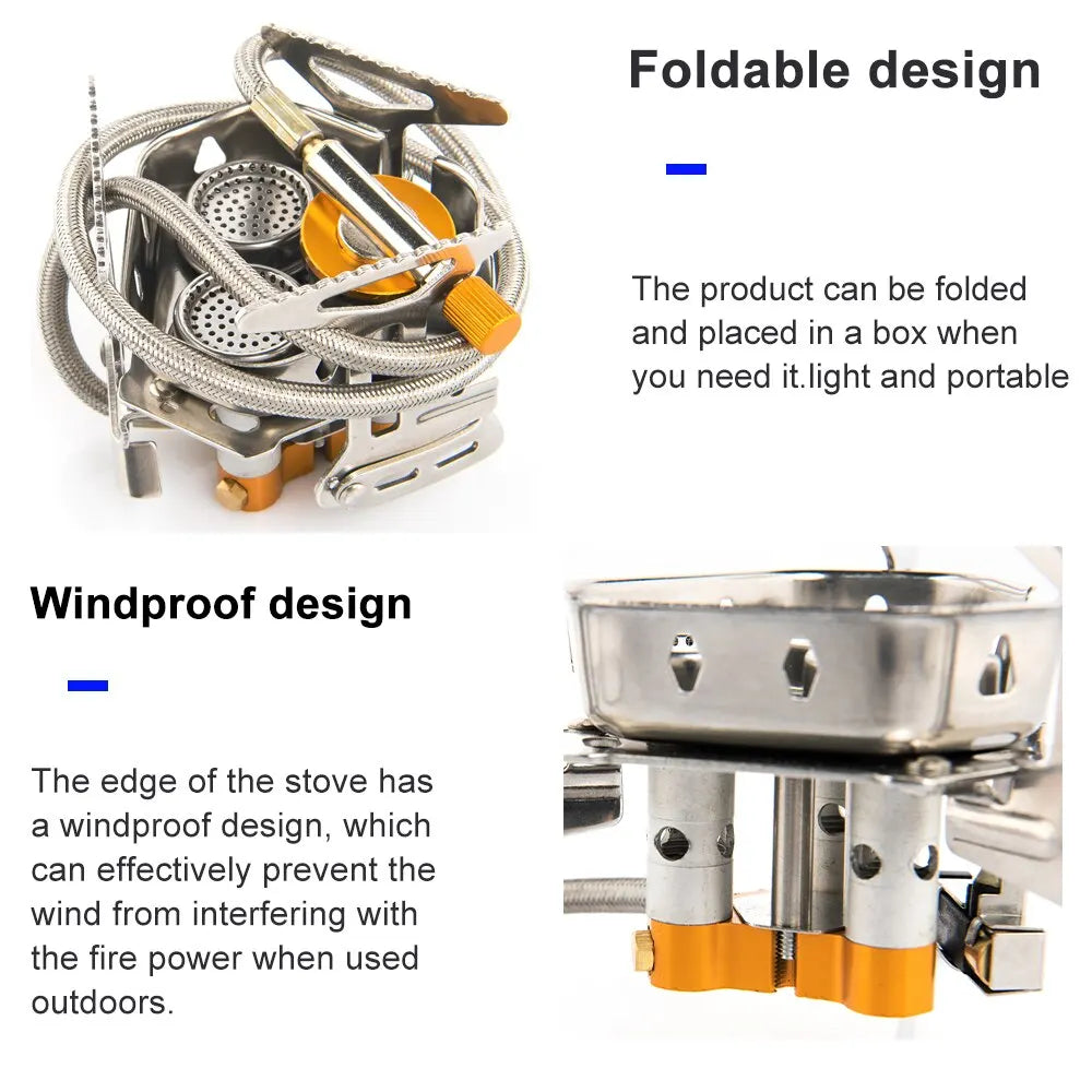 Widesea Camping Tourist Burner – Big Power Gas Stove