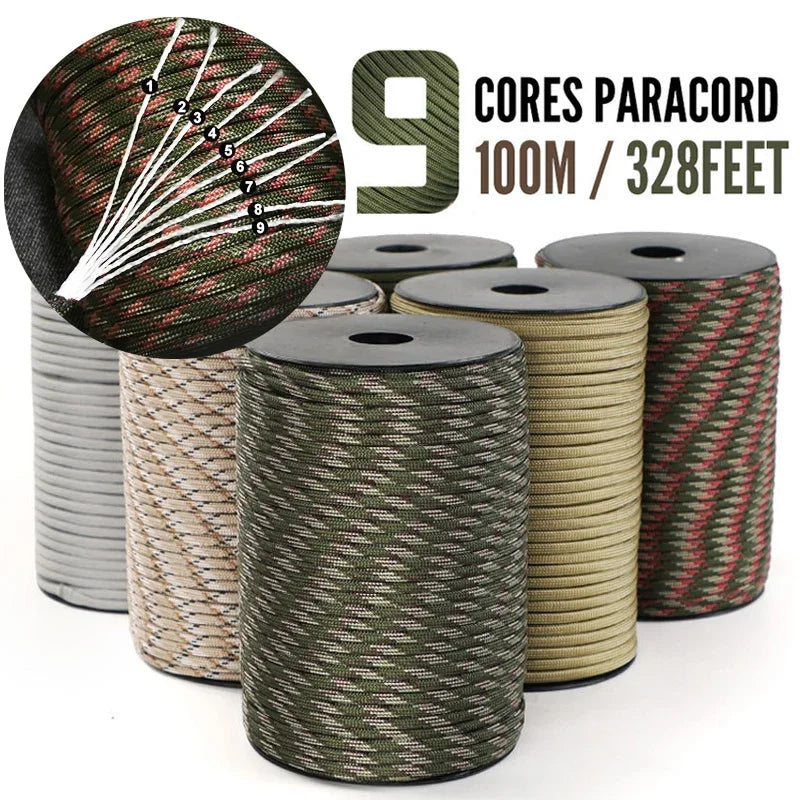 Parachute Cord Lanyard Outdoor Camping Tent Rope