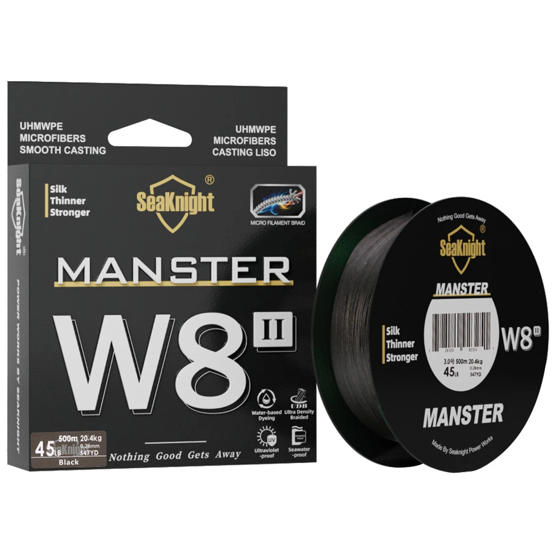SeaKnight NEW MANSTER/MONSTER W8II 8-Strand Braided Fishing Line