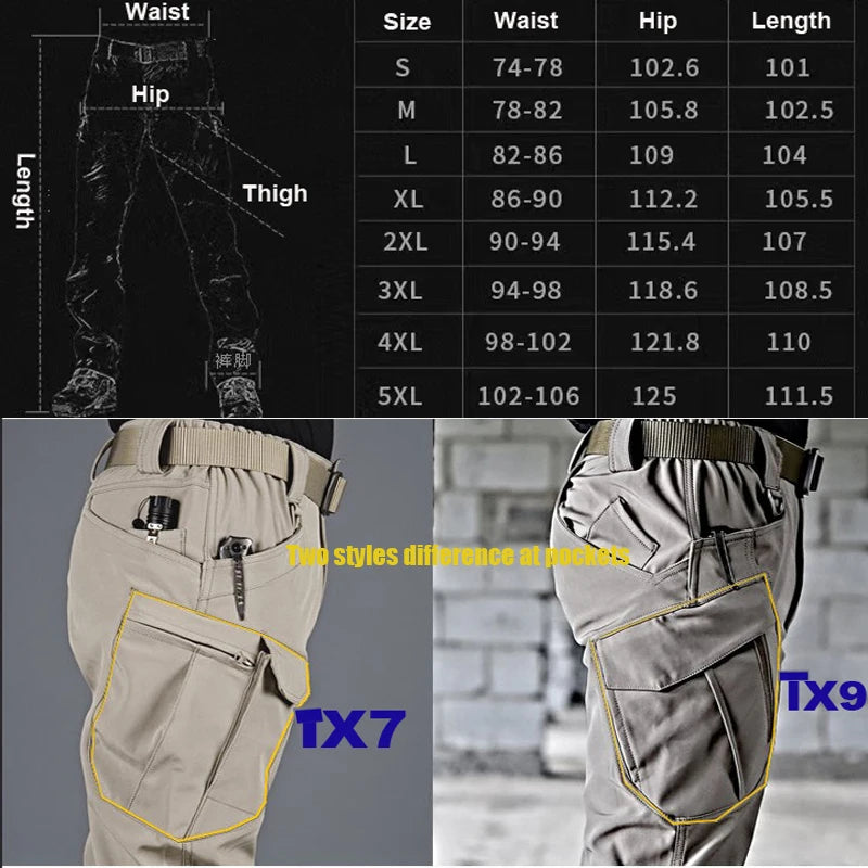 Elastic Camping Outdoor Sports Trousers