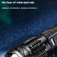 High-Power LED Tactical Flashlight with Zoom and USB Rechargeable Battery