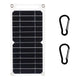 USB 5V Solar Panel System with Camping Charging for Power Banks and Mobile Phones