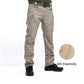 Men’s Tactical Waterproof Pants – Outdoor Combat Cargo Trousers with Multi-Pockets