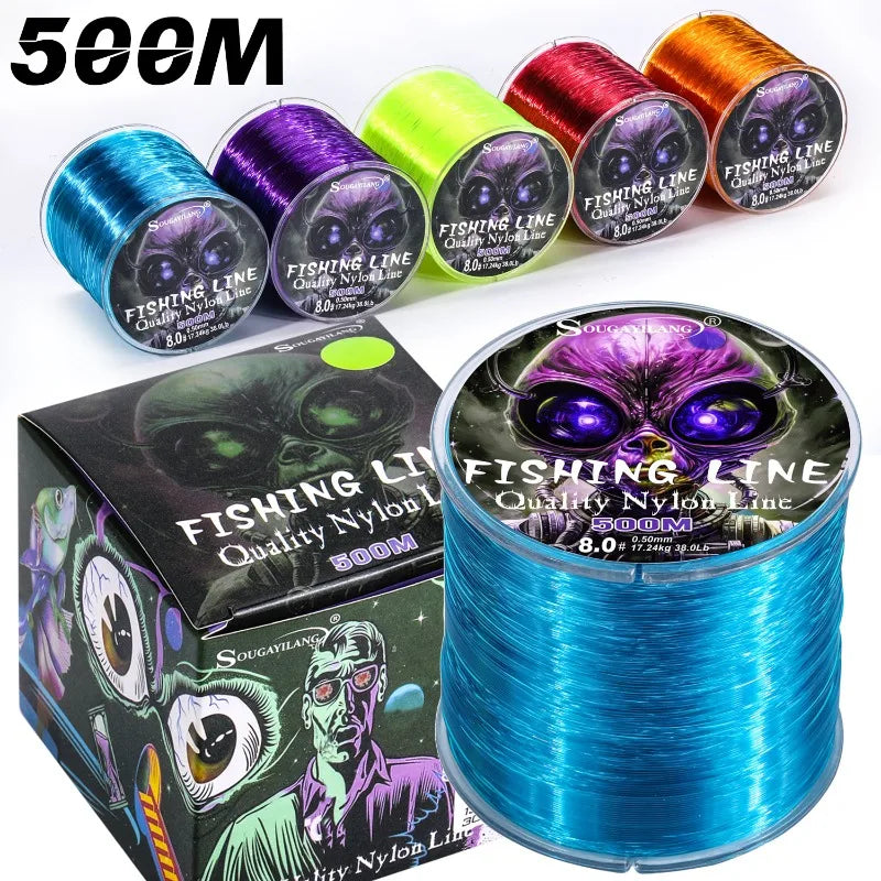 Sougayilang 500m Nylon Fishing Line Max Drag