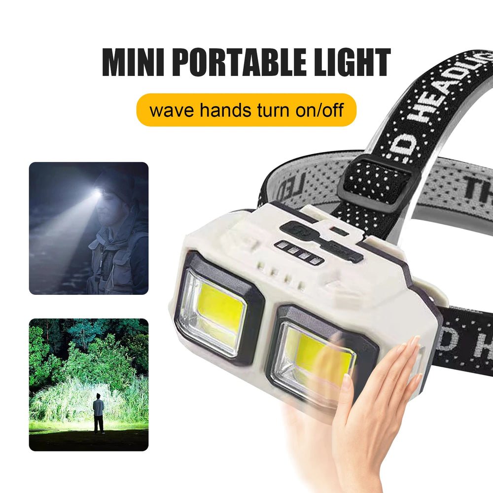 Rechargeable LED Headlamp for Fishing & Outdoor Activities