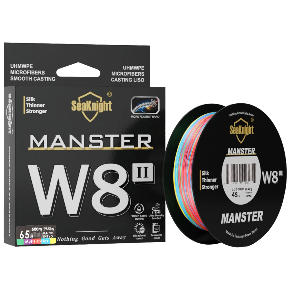 SeaKnight NEW MANSTER/MONSTER W8II 8-Strand Braided Fishing Line