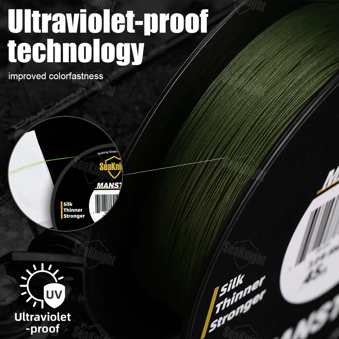 SeaKnight NEW MANSTER/MONSTER W8II 8-Strand Braided Fishing Line