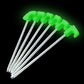 Luminous Camping Metal Tent Pegs