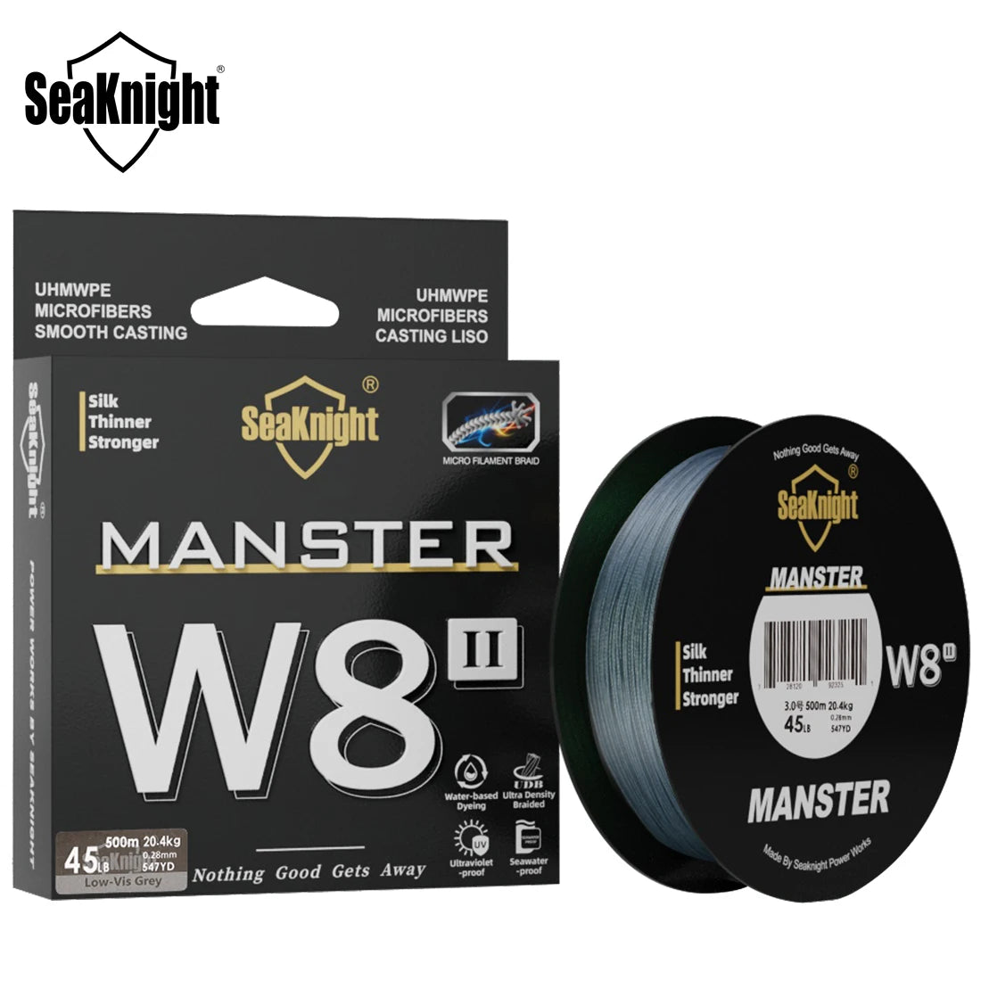 SeaKnight NEW MANSTER/MONSTER W8II 8-Strand Braided Fishing Line