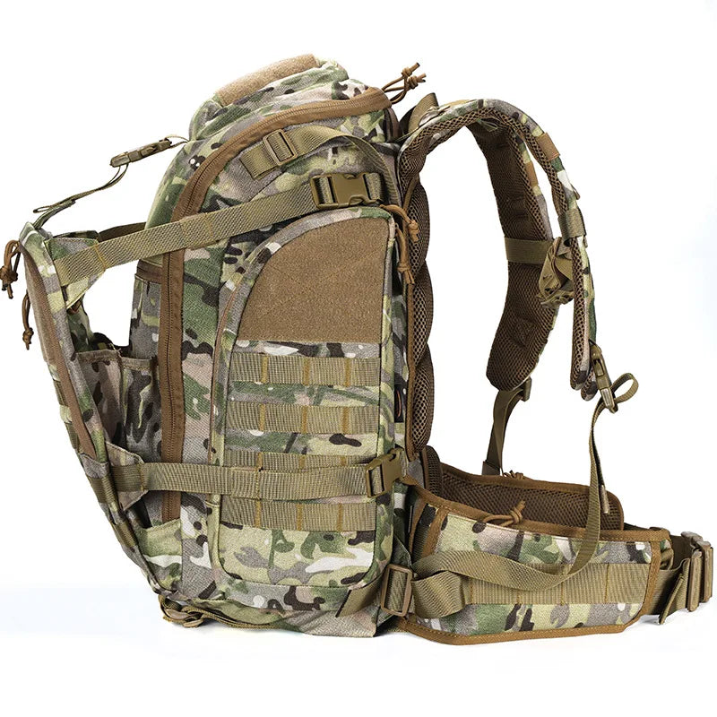 Nylon Tactical Camouflage Duffel Bag – Durable Military-Style Travel and Outdoor Gear Bag